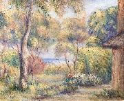 Pierre-Auguste Renoir Paysage a Cagnes oil painting reproduction